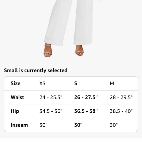 White Women's Wide-Leg Pants - Picture 6 of 16